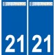 27 Léry logo sticker plate stickers city