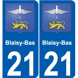 27 Léry coat of arms sticker plate stickers city