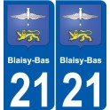 27 de Léry escudo de armas de la etiqueta engomada de la placa de pegatinas de la ciudad