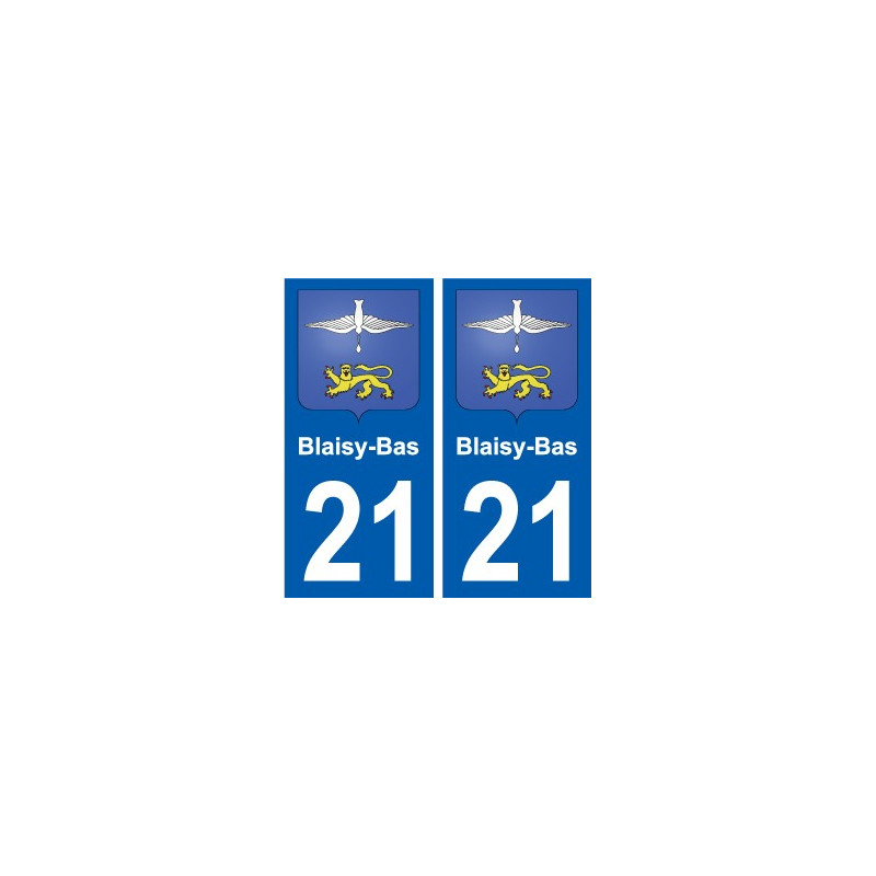 27 Léry coat of arms sticker plate stickers city