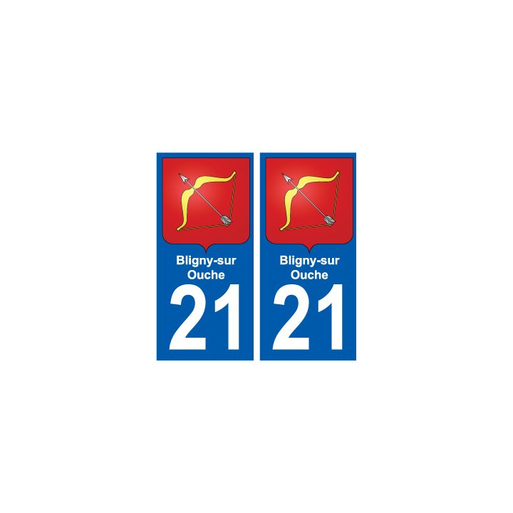 27 Léry coat of arms sticker plate stickers city