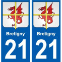 27 Léry stemma adesivo piastra adesivi città
