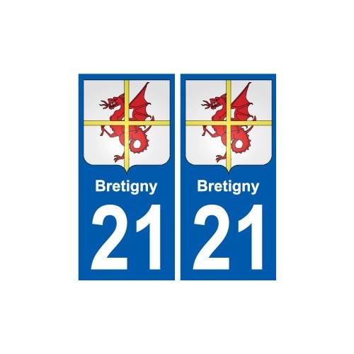 27 Léry coat of arms sticker plate stickers city