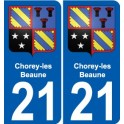 27 de Léry escudo de armas de la etiqueta engomada de la placa de pegatinas de la ciudad