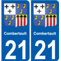27 Léry stemma adesivo piastra adesivi città