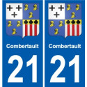27 Léry stemma adesivo piastra adesivi città