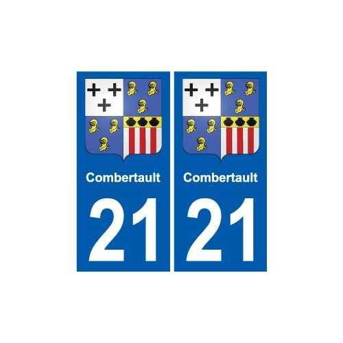 21 Léry blason autocollant plaque stickers ville