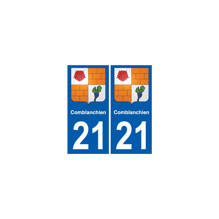 27 Léry coat of arms sticker plate stickers city
