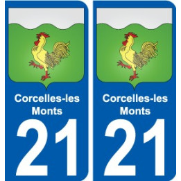 27 Léry coat of arms sticker plate stickers city