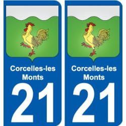 27 Léry coat of arms sticker plate stickers city