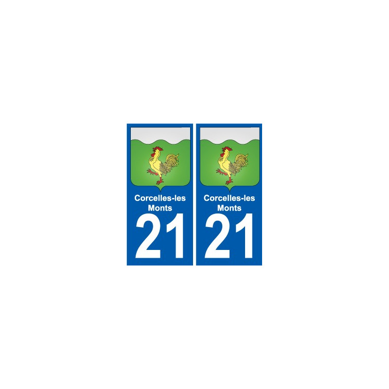 21 Léry blason autocollant plaque stickers ville