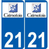 27 Léry logo adesivo piastra adesivi città