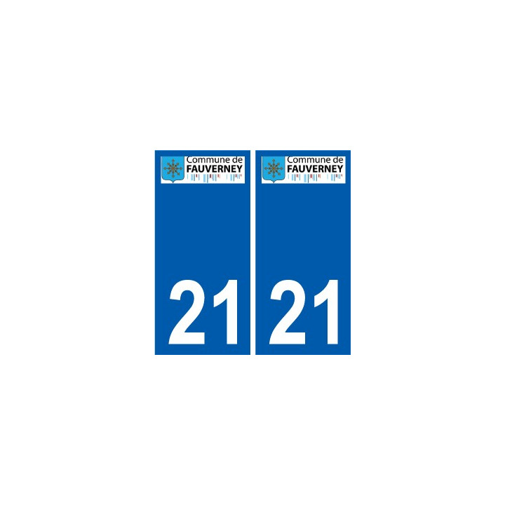 21 Léry logo autocollant plaque stickers ville