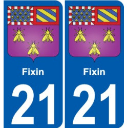 27 Léry coat of arms sticker plate stickers city
