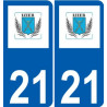 27 Léry logo aufkleber typenschild aufkleber stadt