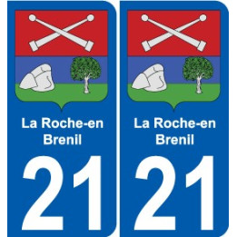 27 Léry coat of arms sticker plate stickers city