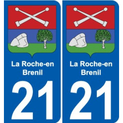 27 Léry coat of arms sticker plate stickers city