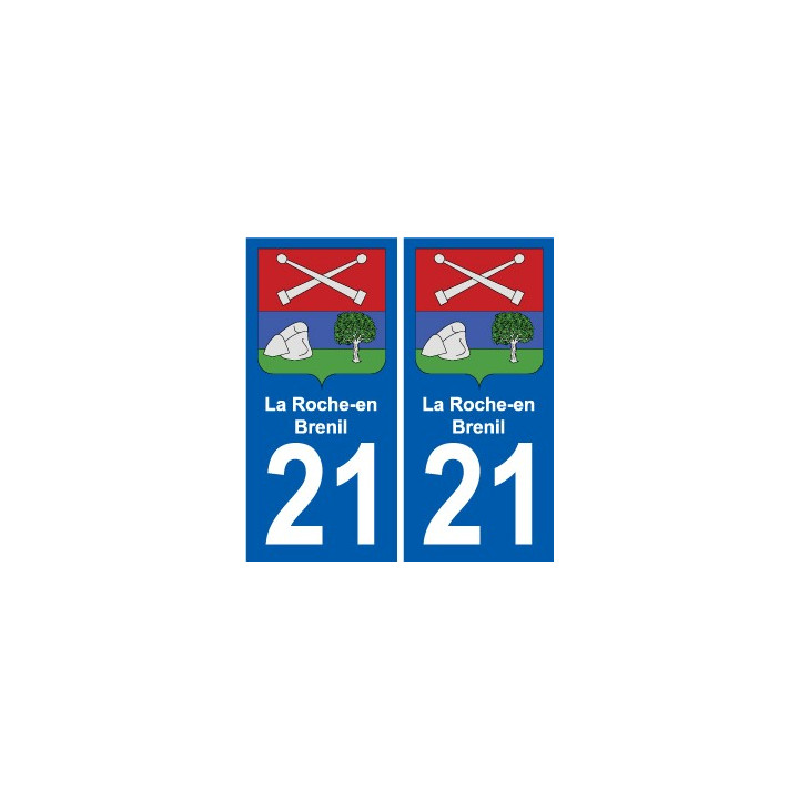 21 Léry blason autocollant plaque stickers ville