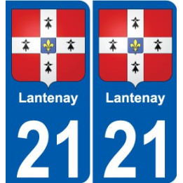 27 de Léry escudo de armas de la etiqueta engomada de la placa de pegatinas de la ciudad