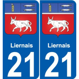 27 de Léry escudo de armas de la etiqueta engomada de la placa de pegatinas de la ciudad