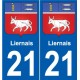 27 Léry wappen aufkleber typenschild aufkleber stadt
