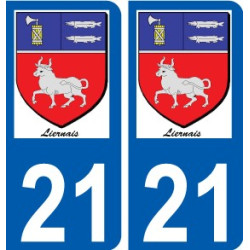 27 Léry logo sticker plate stickers city