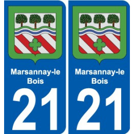21 Léry blason autocollant plaque stickers ville