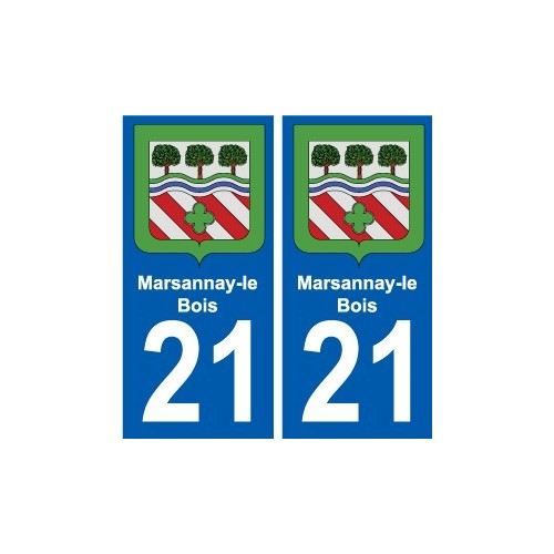 21 Léry blason autocollant plaque stickers ville