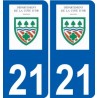 27 Léry logo sticker plate stickers city