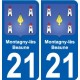 27 Léry stemma adesivo piastra adesivi città