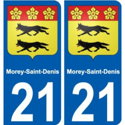 27 Léry coat of arms sticker plate stickers city