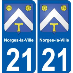 27 Léry coat of arms sticker plate stickers city