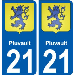 21 Léry blason autocollant plaque stickers ville
