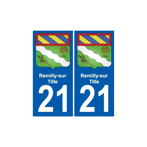 27 Léry coat of arms sticker plate stickers city