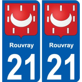 21 Léry blason autocollant plaque stickers ville