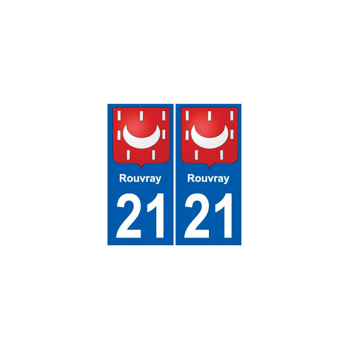21 Léry blason autocollant plaque stickers ville