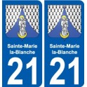 27 Léry coat of arms sticker plate stickers city