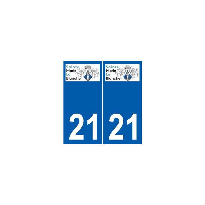 21 Léry logo autocollant plaque stickers ville