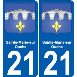 27 Léry coat of arms sticker plate stickers city