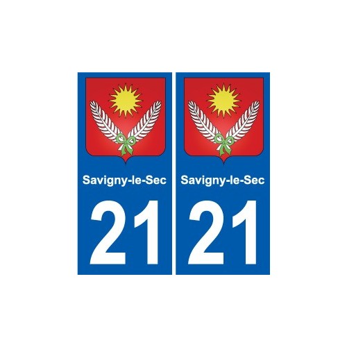 21 Léry blason autocollant plaque stickers ville