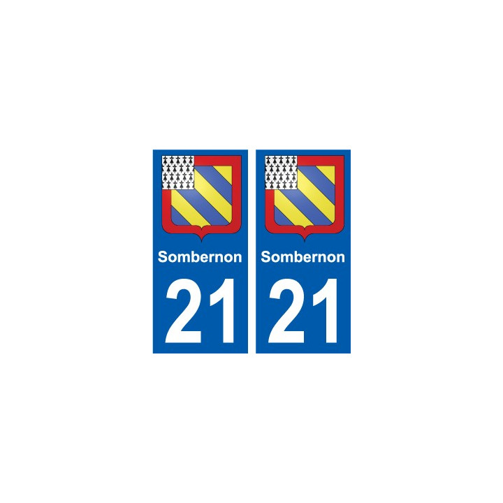 21 Léry blason autocollant plaque stickers ville