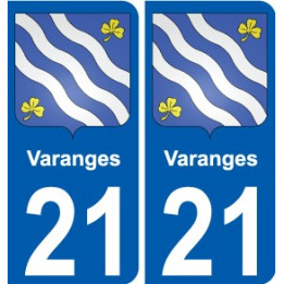 21 Léry blason autocollant plaque stickers ville