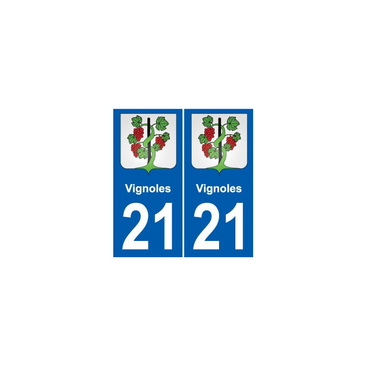 21 Léry blason autocollant plaque stickers ville