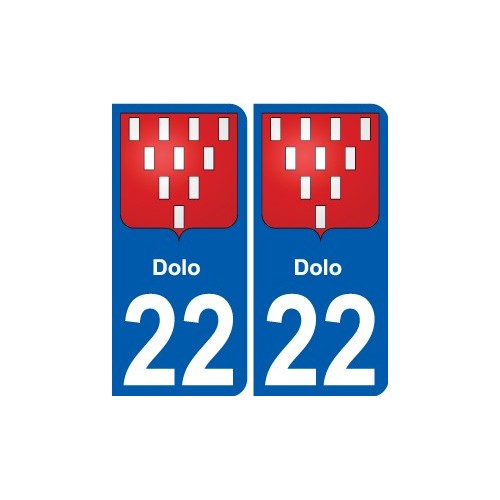 22 Léry blason autocollant plaque stickers ville