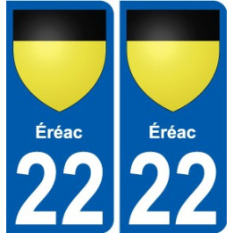 22 Léry blason autocollant plaque stickers ville