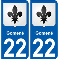 27 de Léry escudo de armas de la etiqueta engomada de la placa de pegatinas de la ciudad