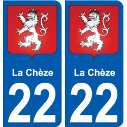 27 de Léry escudo de armas de la etiqueta engomada de la placa de pegatinas de la ciudad