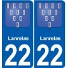 27 Léry coat of arms sticker plate stickers city