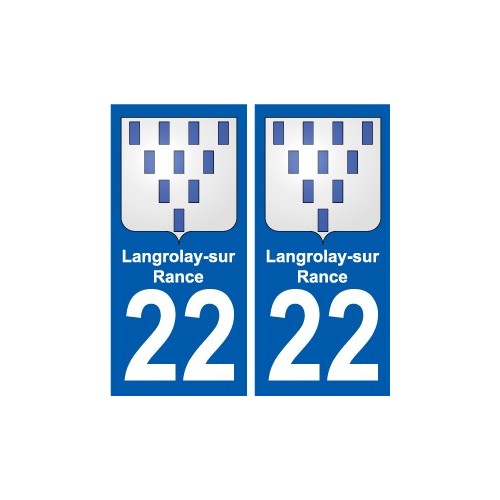 27 de Léry escudo de armas de la etiqueta engomada de la placa de pegatinas de la ciudad