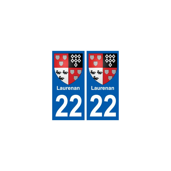 22 Léry blason autocollant plaque stickers ville